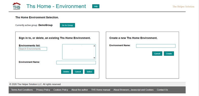 Environment Panel