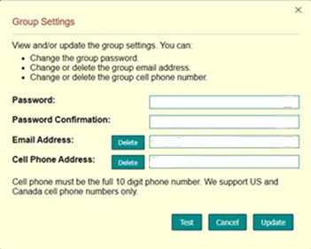 Group Settings