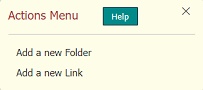 Action Menu New