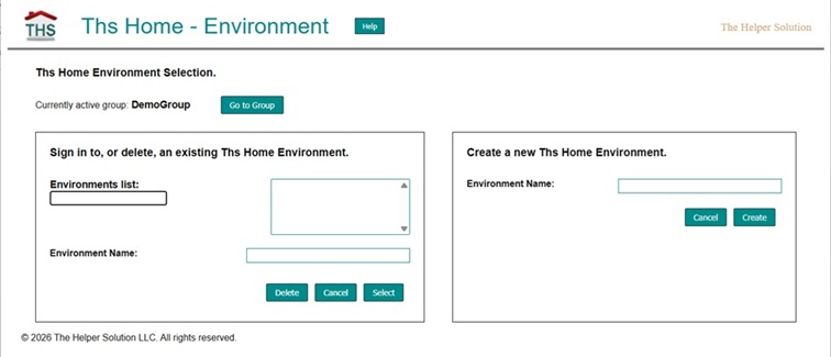 Environment Panel